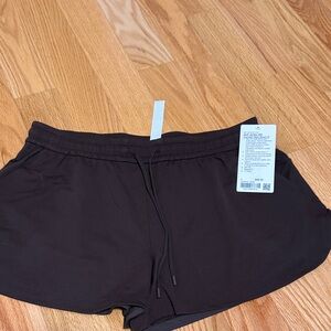 lululemon athletica Dark Brown Athletic Shorts